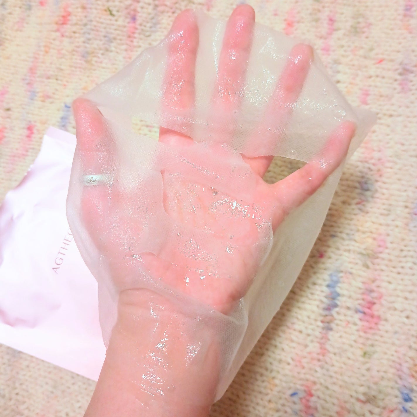 エイジーセオリー スムースマスク/AGTHEORY/シートマスク・パックを使ったクチコミ(4枚目)