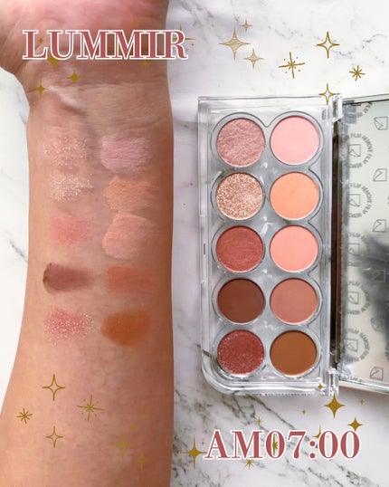 ライトオンアイズシャドウパレット/ルミル/アイシャドウパレットを使ったクチコミ(3枚目)