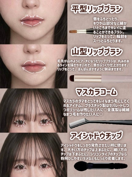 15本メイクブラシセット/SIXPLUS/メイクブラシを使ったクチコミ(7枚目)