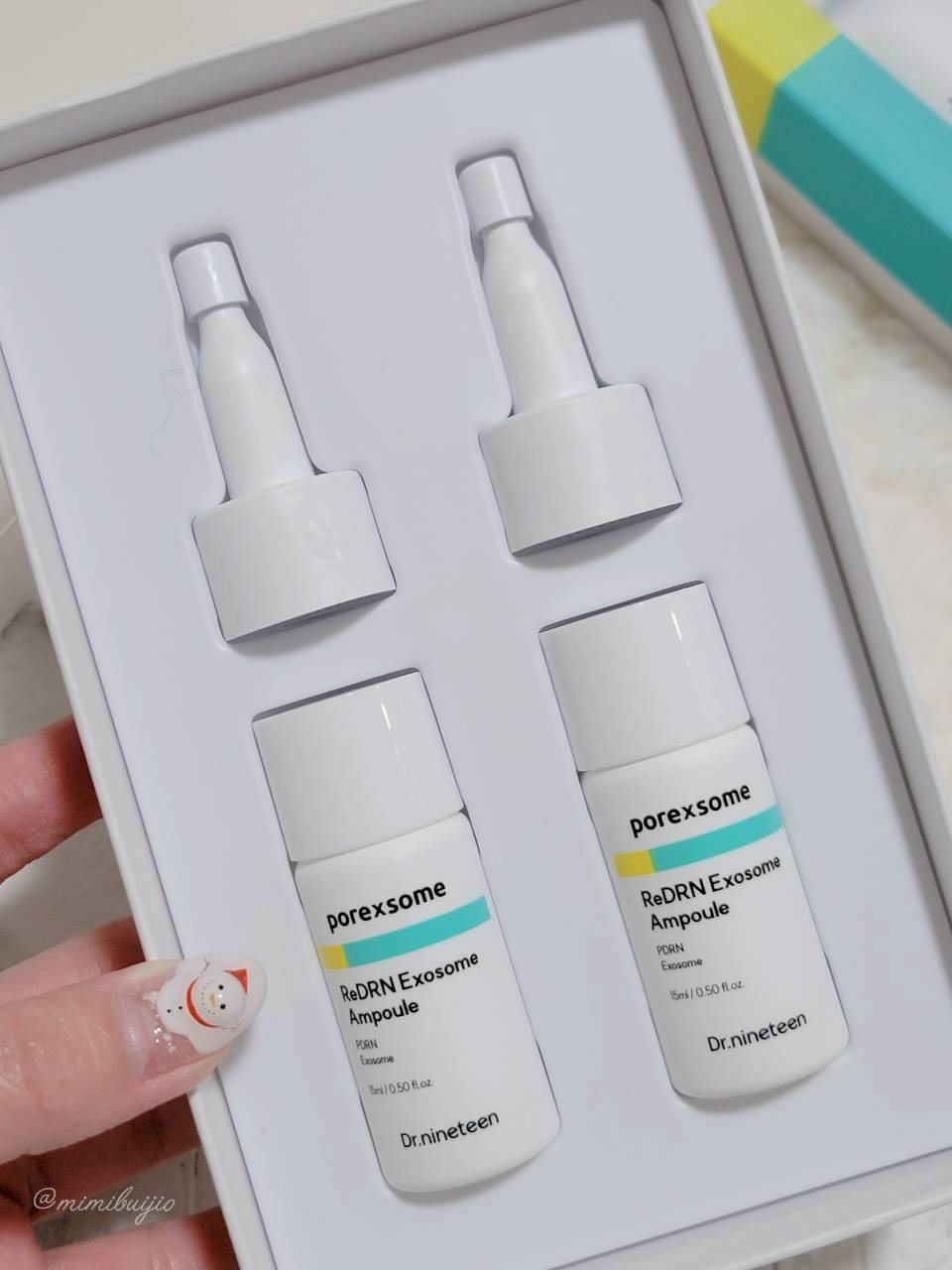 ReDRNエクソソームアンプル/Dr.nineteen/美容液を使ったクチコミ（2枚目）