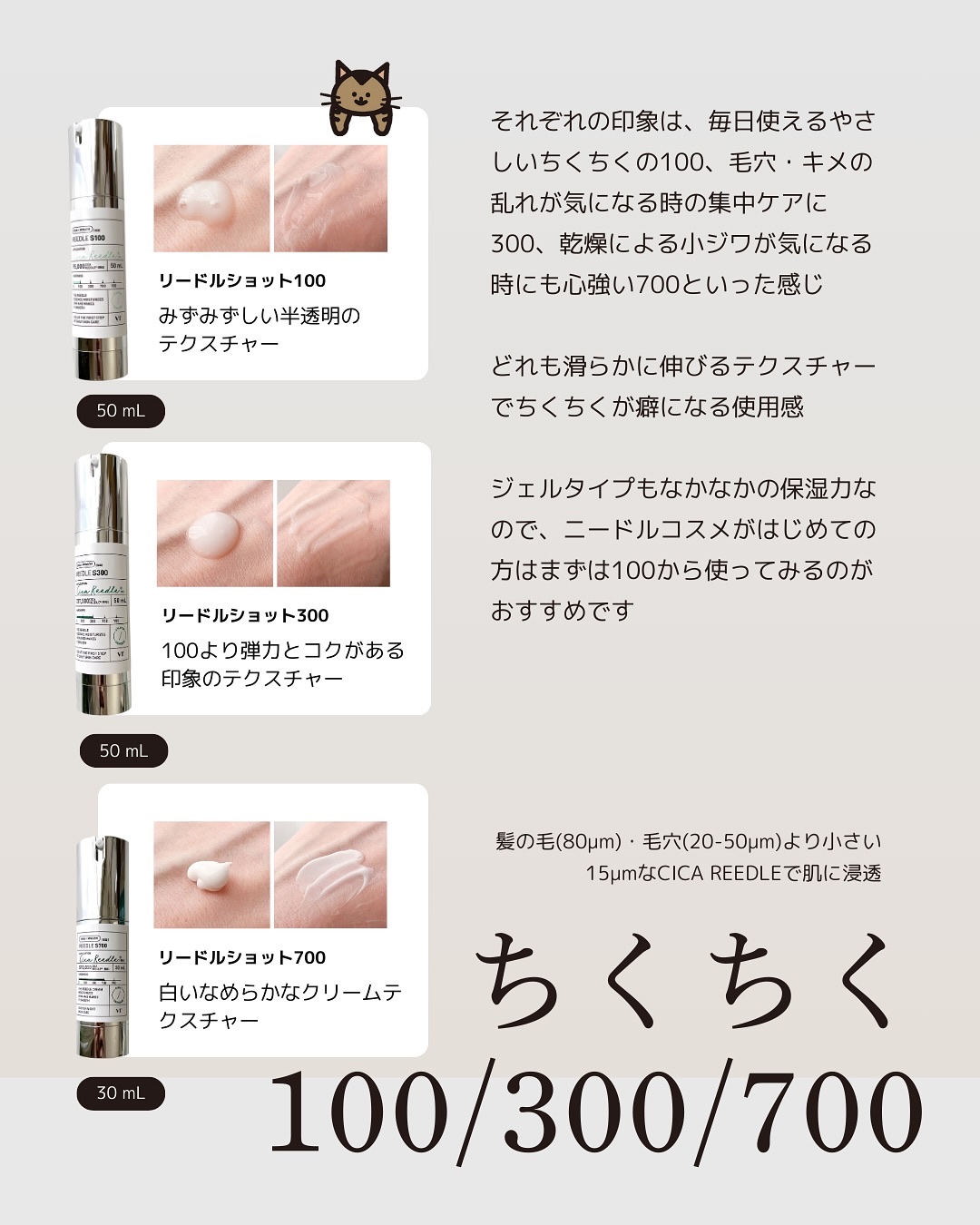 リードルショット300/VT/美容液を使ったクチコミ（3枚目）