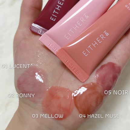 グレースドリップオイル/EITHER&/リップオイルを使ったクチコミ(2枚目)