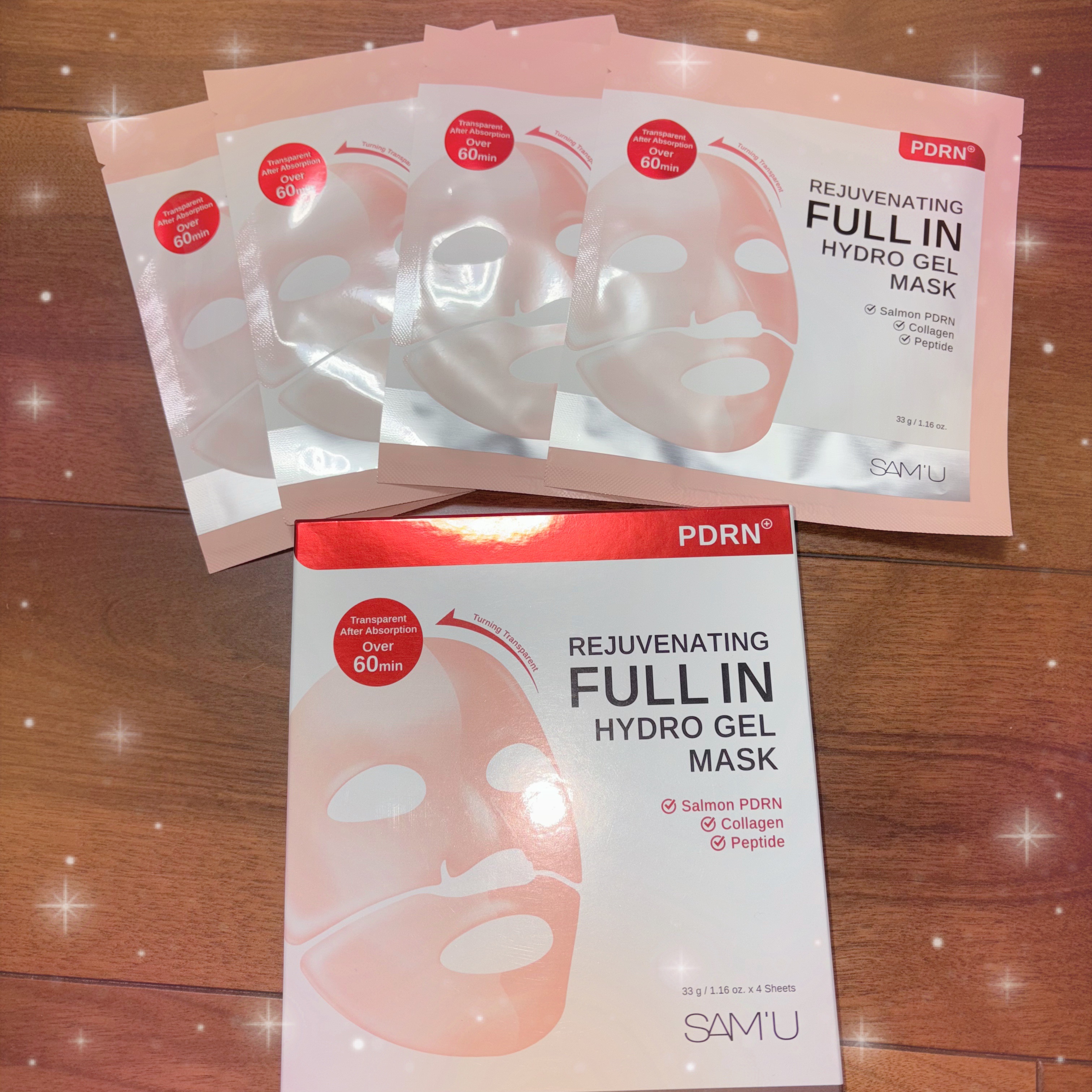 PDRNリジュべネティングフルインハイドロゲルマスク/SAM'U/シートマスク・パックを使ったクチコミ（1枚目）