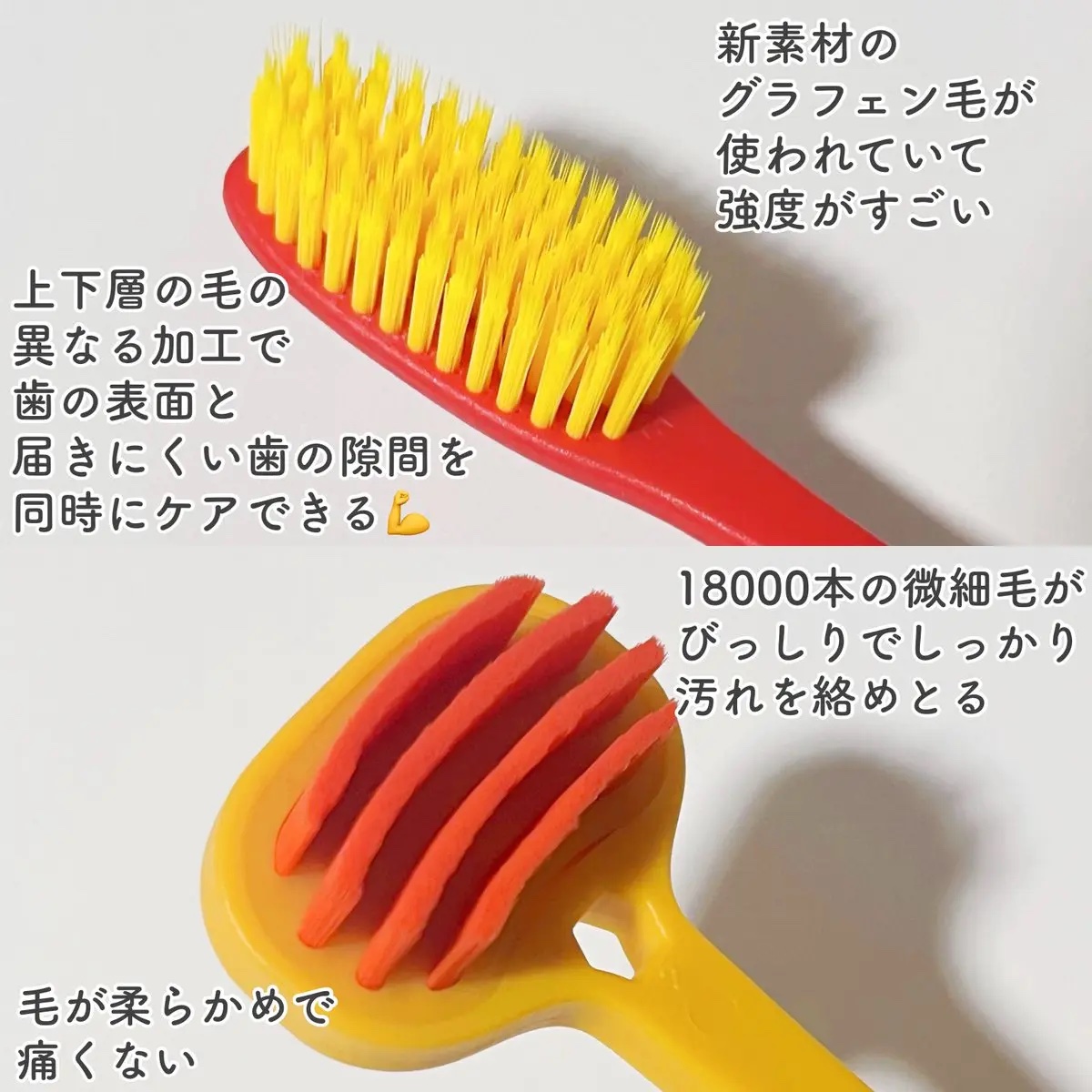 SMIZE 歯ブラシ/SMIZE/歯ブラシを使ったクチコミ（2枚目）