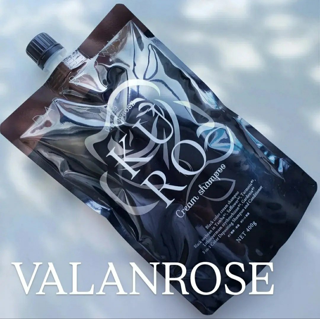 KUROクリームシャンプー/VALANROSE/市販シャンプーを使ったクチコミ（1枚目）