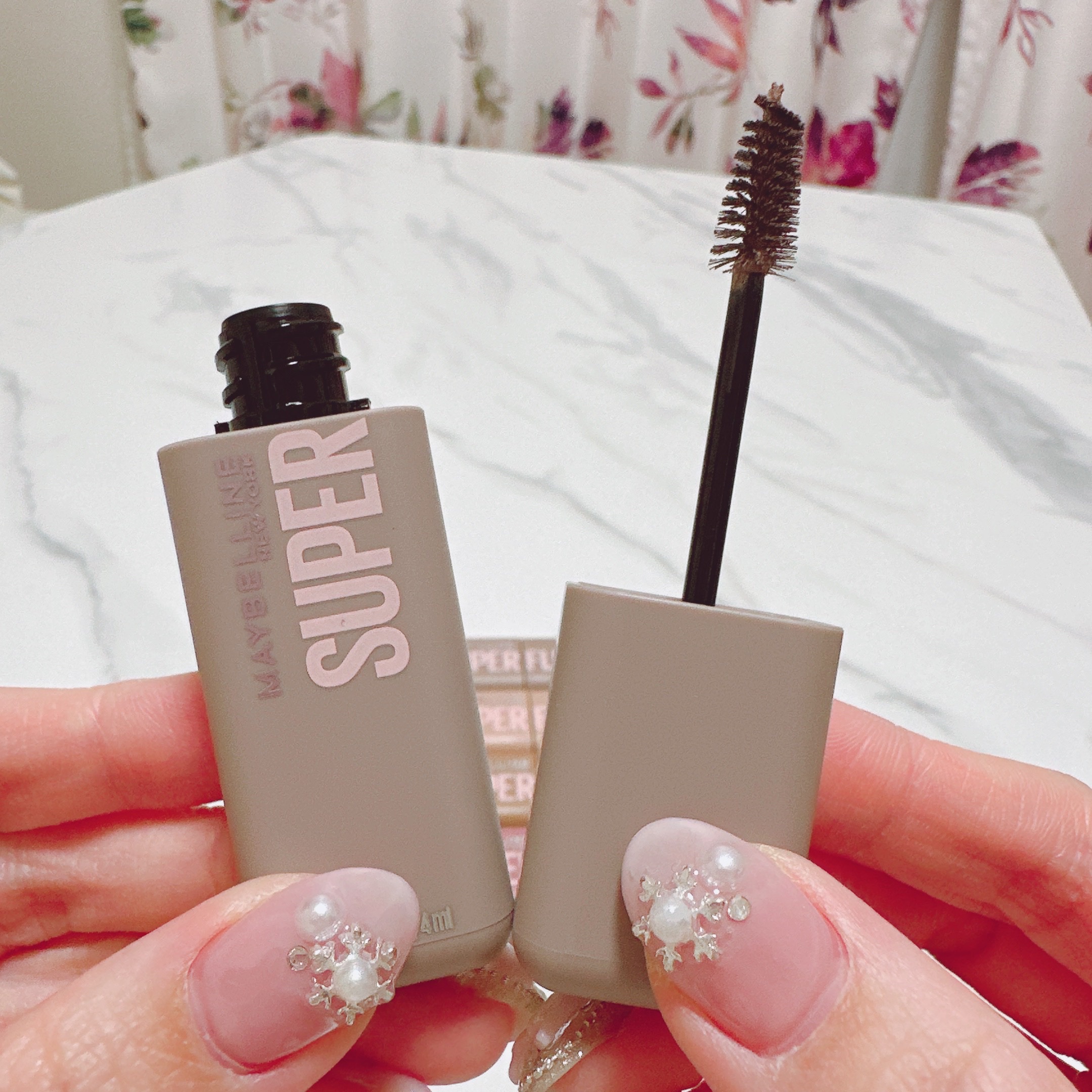 ＳＰ フラッフ ブロウ ムース/MAYBELLINE NEW YORK/眉マスカラを使ったクチコミ（2枚目）