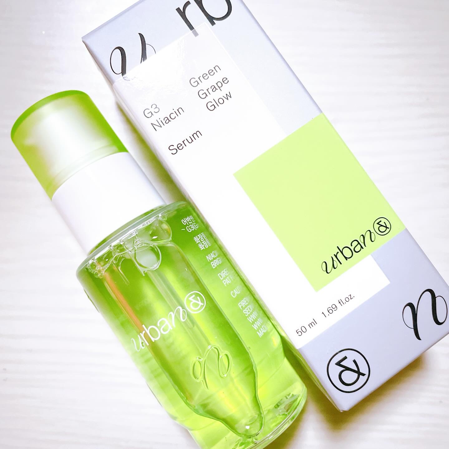 G3ナイアシンセラム/urbanand/美容液を使ったクチコミ（2枚目）