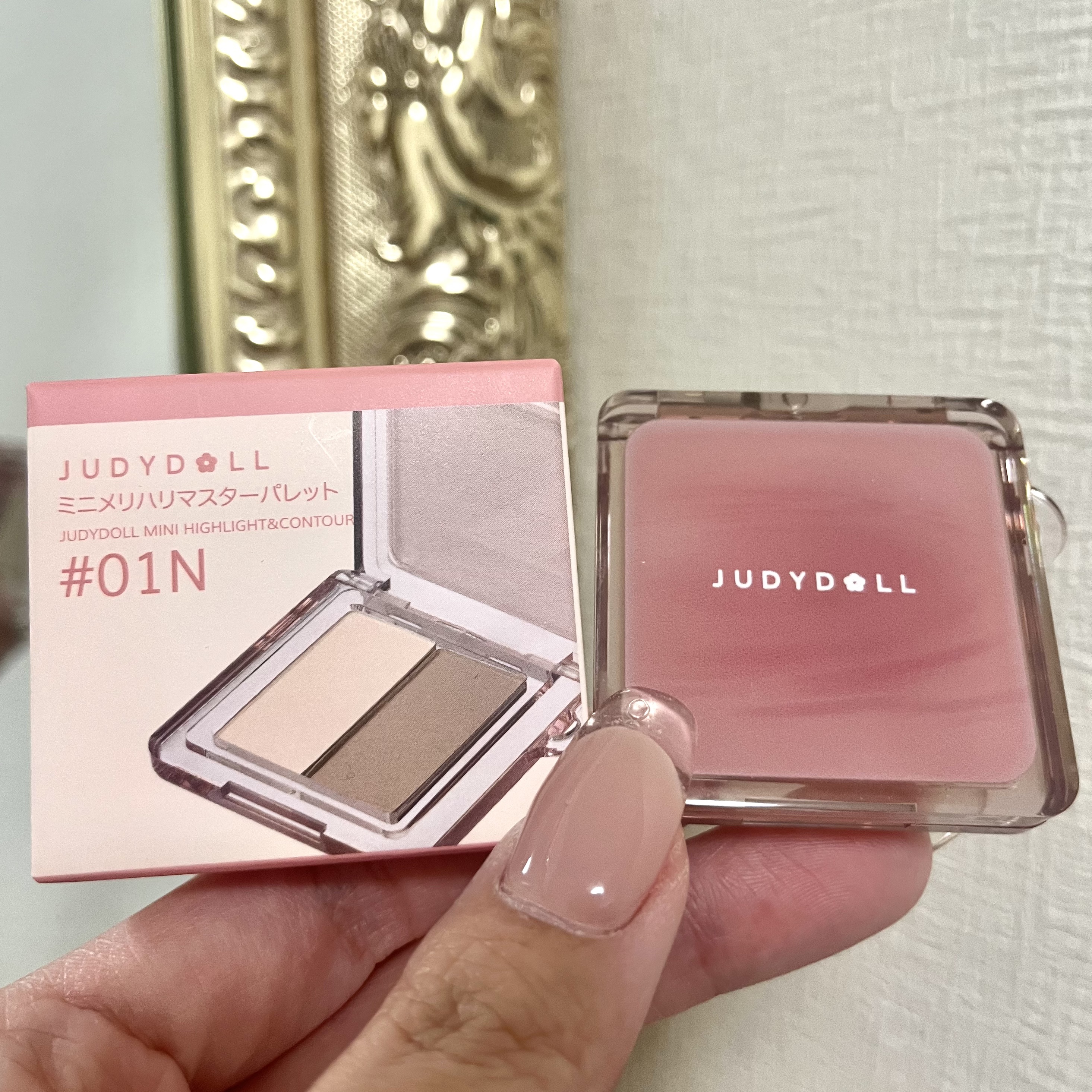 JUDYDOLL メリハリマスターパレット/JUDYDOLL/パウダーハイライトを使ったクチコミ（1枚目）