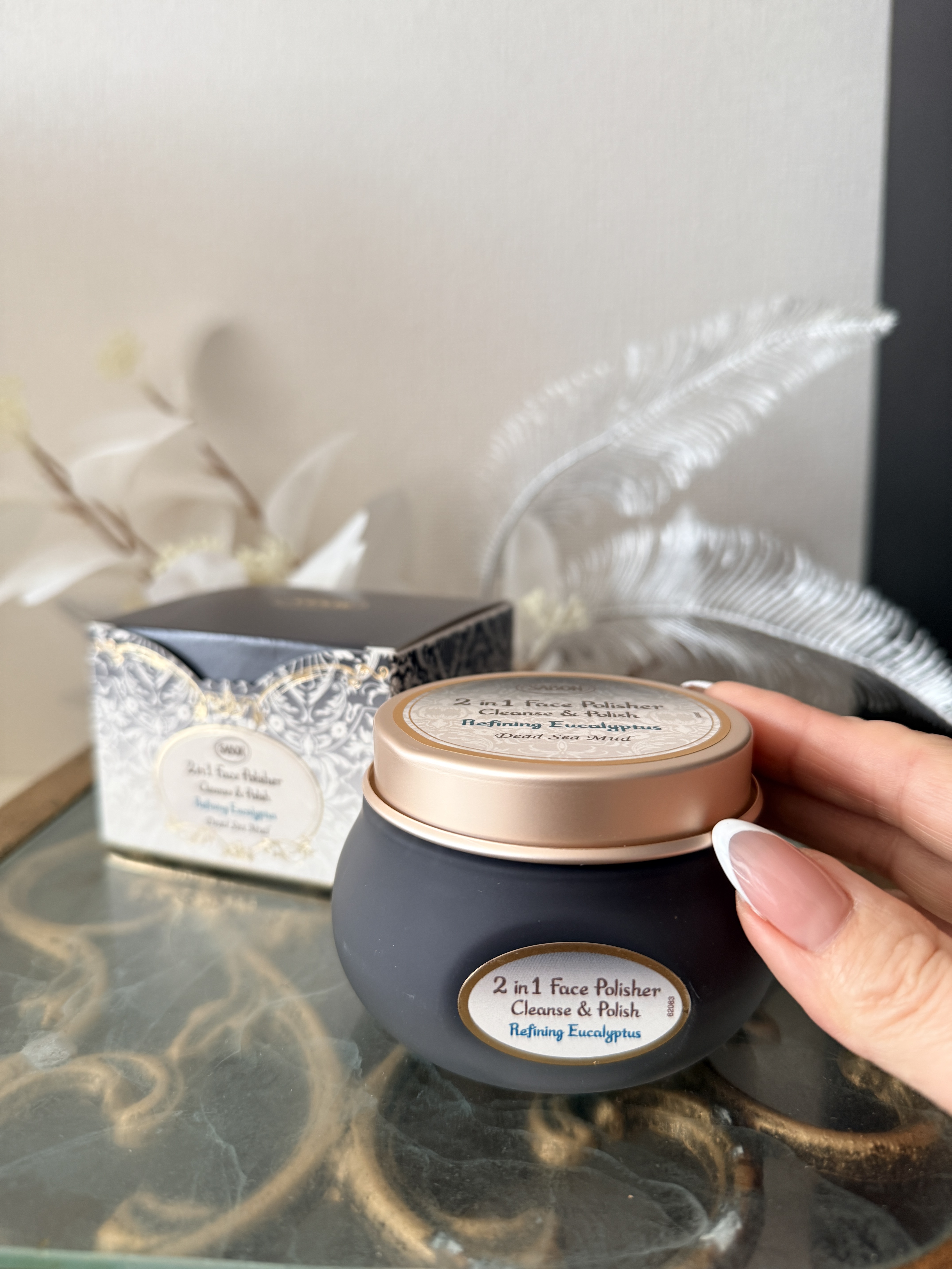 フェイスポリッシャー クラリファイング /SABON/スクラブ・ゴマージュを使ったクチコミ（1枚目）