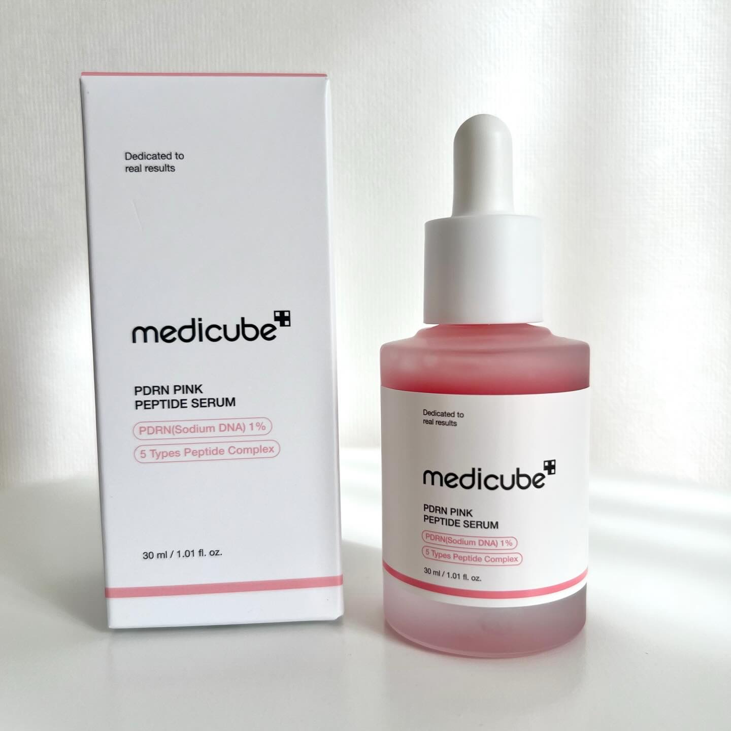 PDRNピンクアンプル PDRN 10,000ppm配合/MEDICUBE/美容液を使ったクチコミ（1枚目）