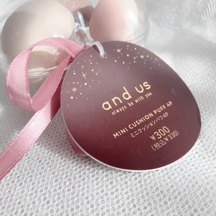 and us ミニクッションパフ4個セットのクチコミ「ーーーーーーーーーーーーーーーー
3COINS
and us ミニクッションパフ4個セット
ー.....」(2枚目)