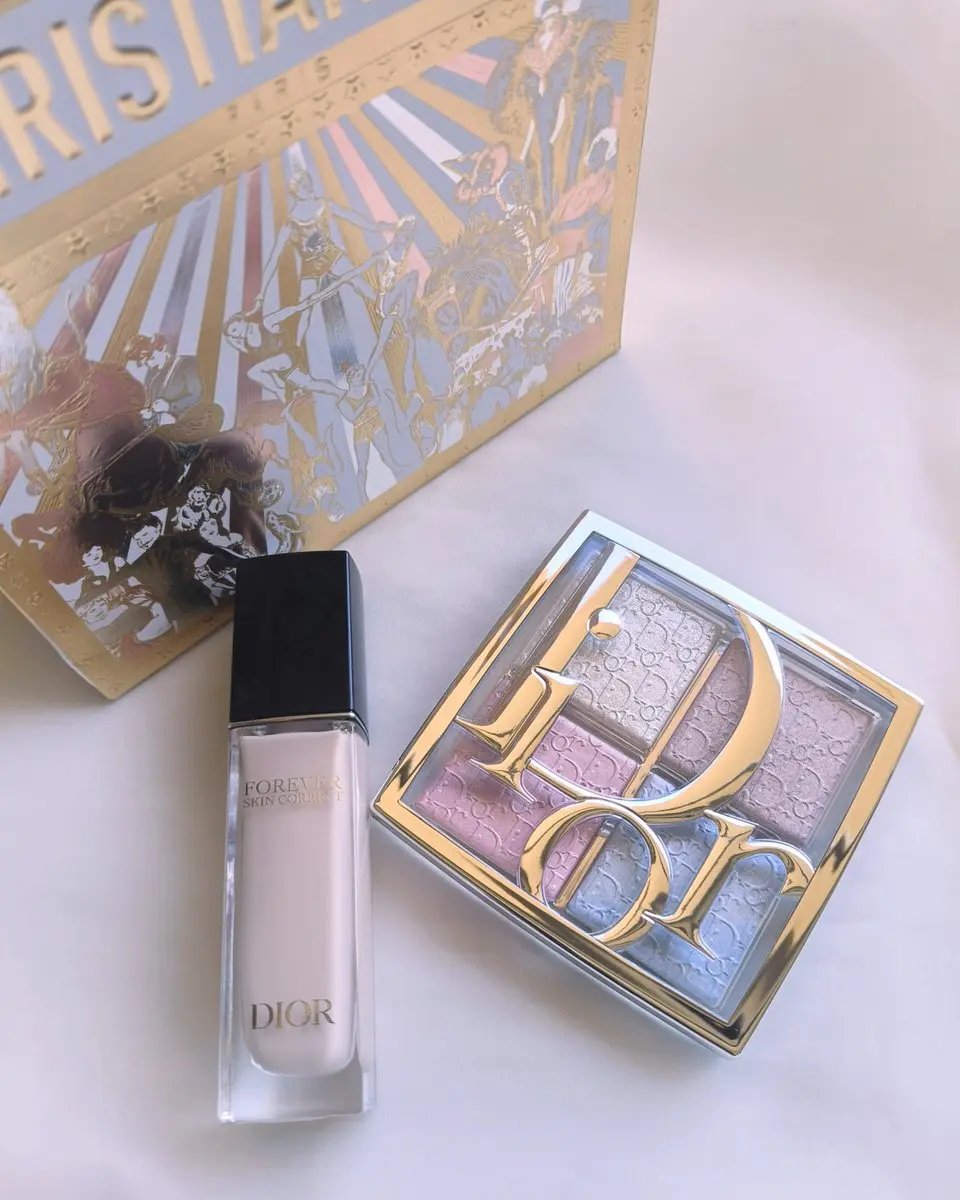 バックステージ グロウ マキシマイザー パレット/Dior/ハイライトを使ったクチコミ（1枚目）