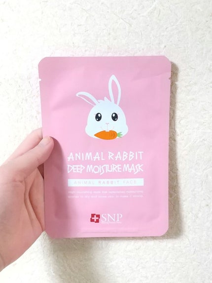 SNP アニマルラビットディープモイスチャーマスクのクチコミ「⭐️⭐️⭐️☆☆
可愛くない🤣
SNP
アニマルラビットディープモイスチャーマスク
シート.....」(1枚目)