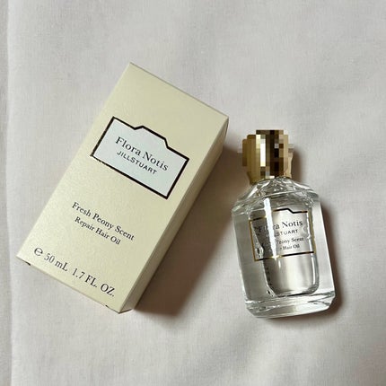 フレッシュピオニー リペアヘアオイル/Flora Notis JILL STUART/ヘアオイルを使ったクチコミ(4枚目)