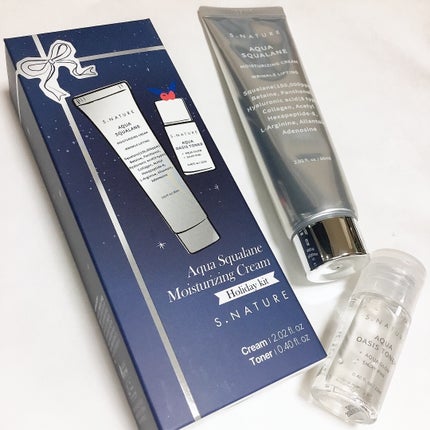 アクアスクワランモイスチャークリーム/S.NATURE/フェイスクリームを使ったクチコミ(1枚目)