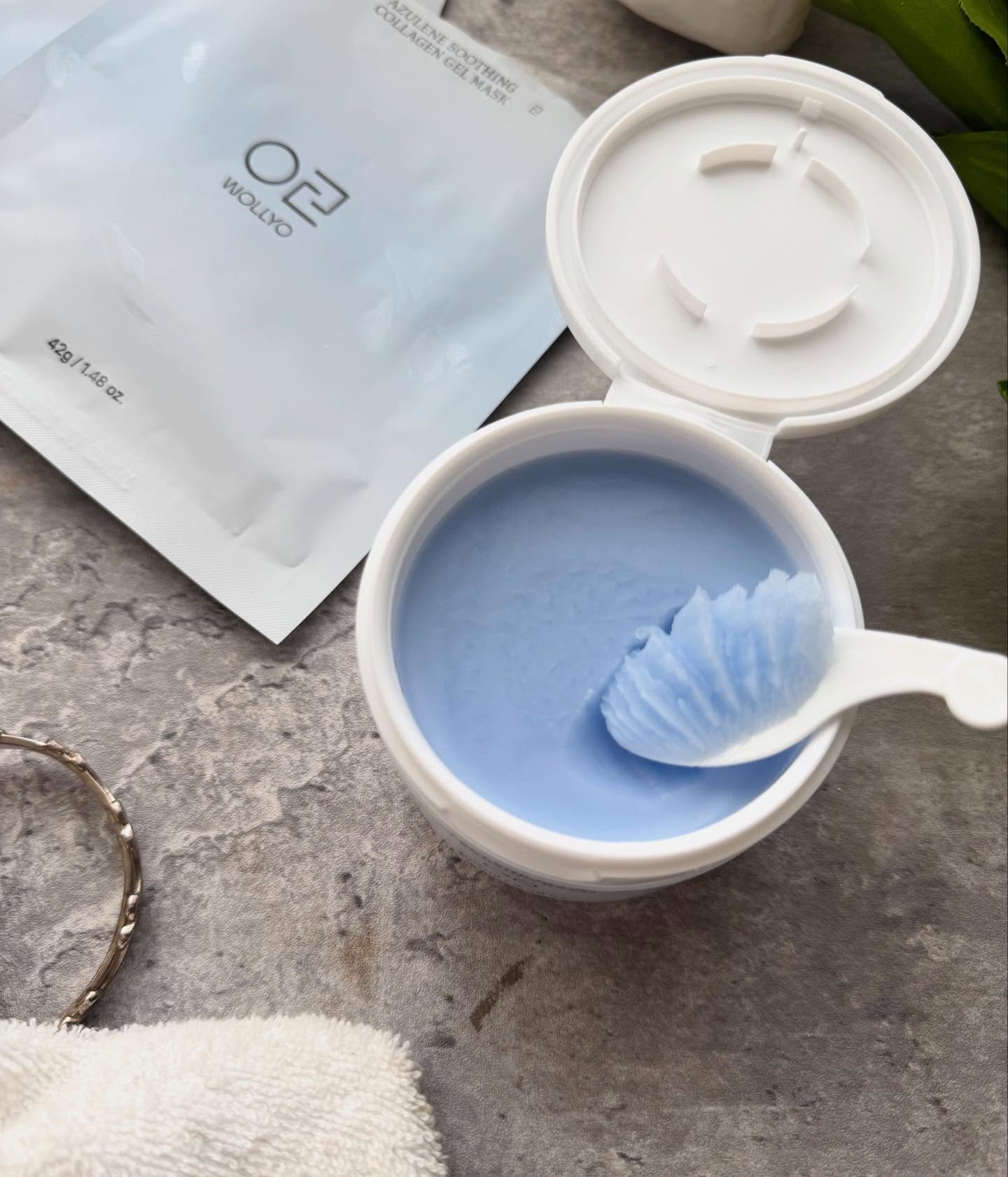 アズレンブルークレンジングバーム/原料工房/クレンジングバームを使ったクチコミ（3枚目）