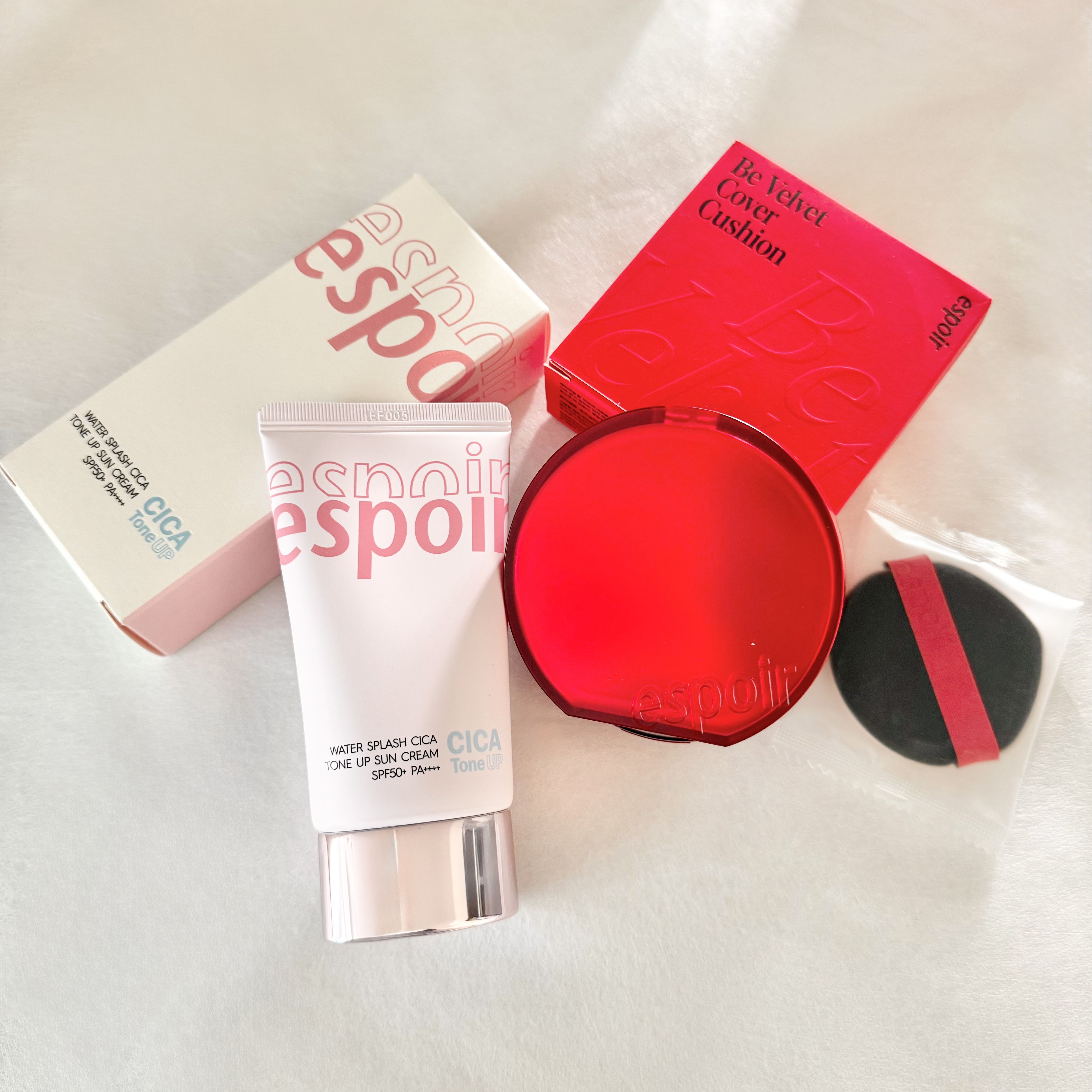 ウォータースプラッシュシカトーンアップクリーム/espoir/化粧下地を使ったクチコミ（1枚目）