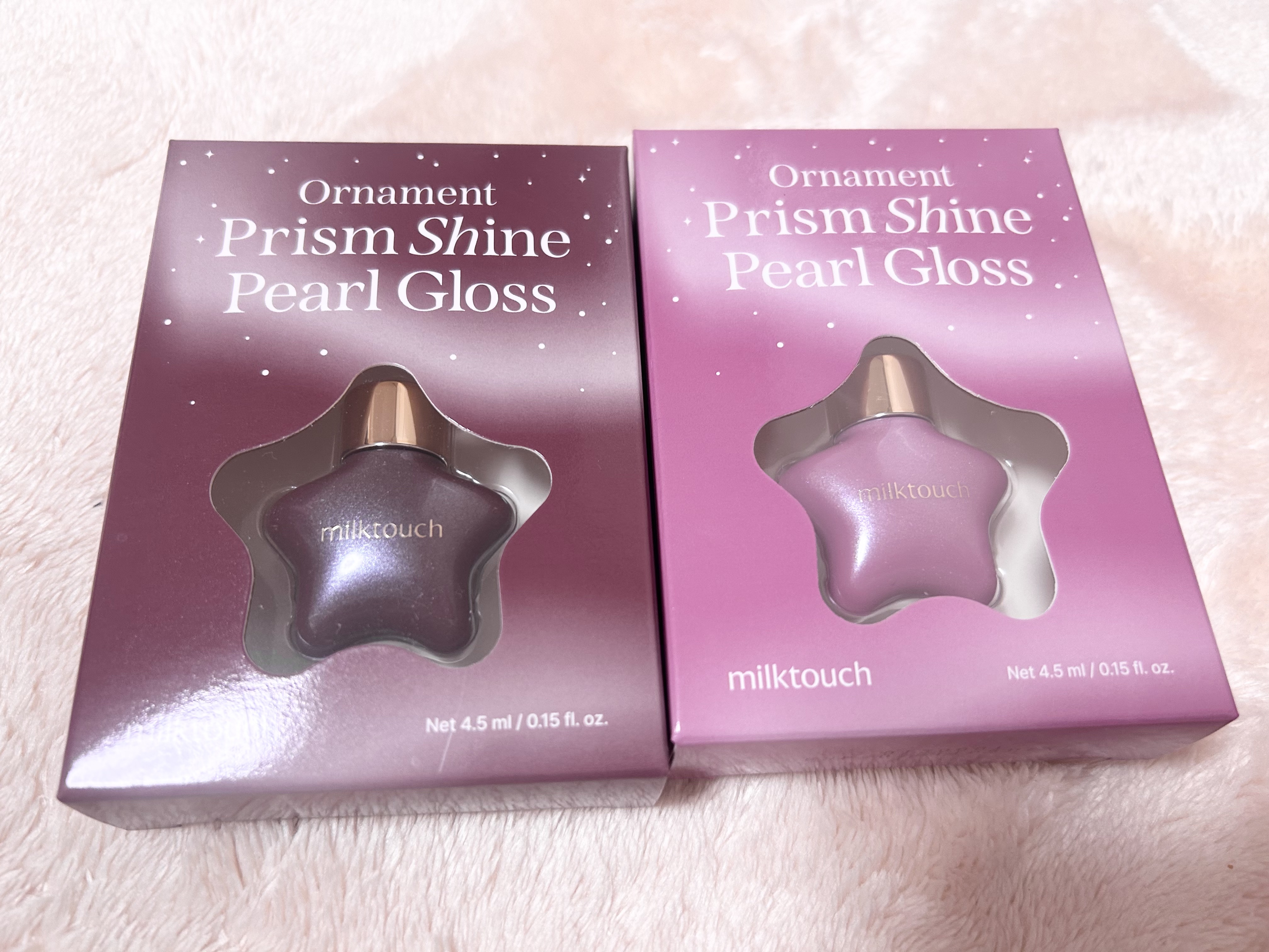 オーナメント プリズム シャイン パール グロス/Milk Touch/リップグロスを使ったクチコミ（1枚目）