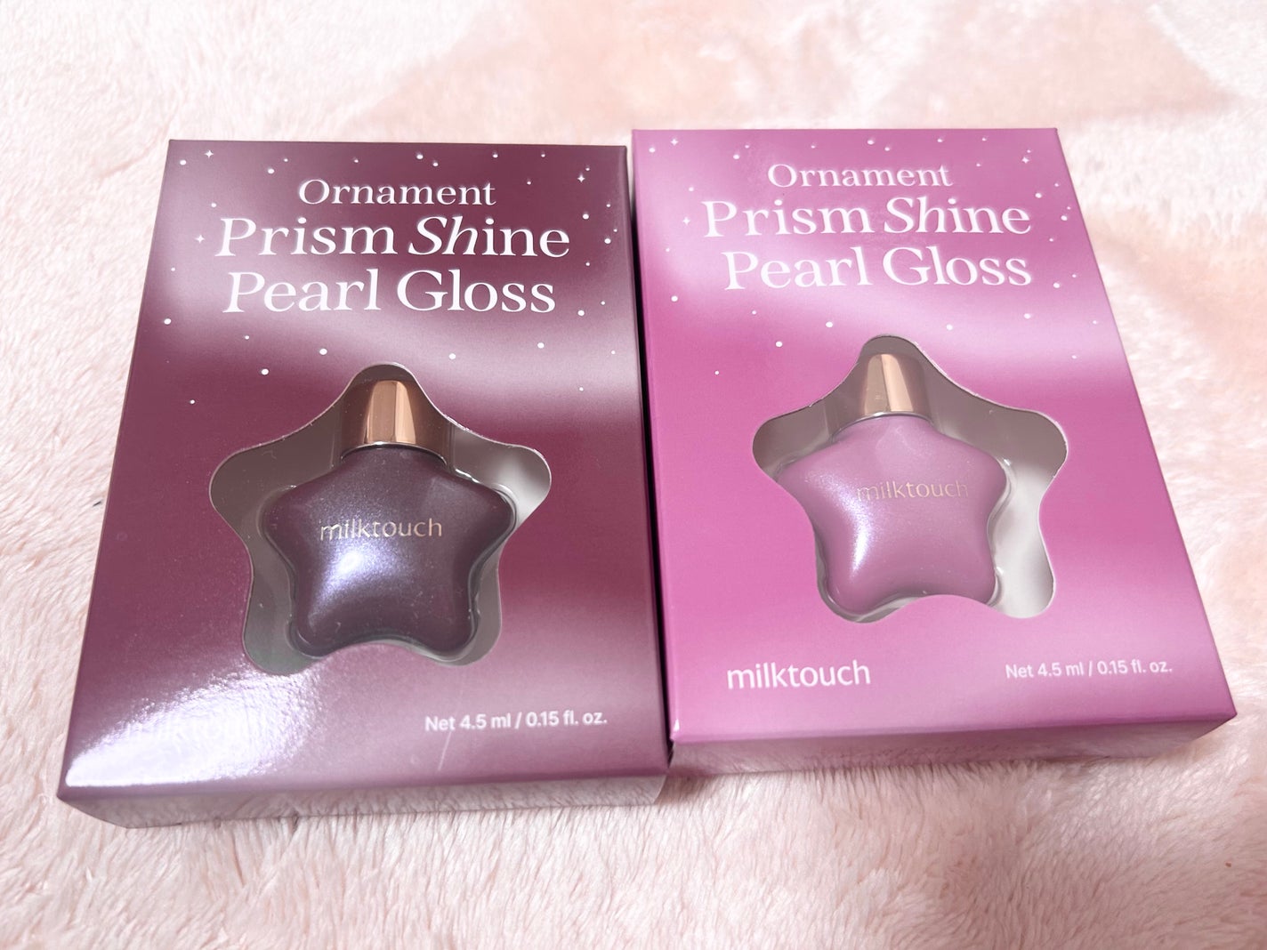 オーナメント プリズム シャイン パール グロス/Milk Touch/リップグロスを使ったクチコミ(1枚目)