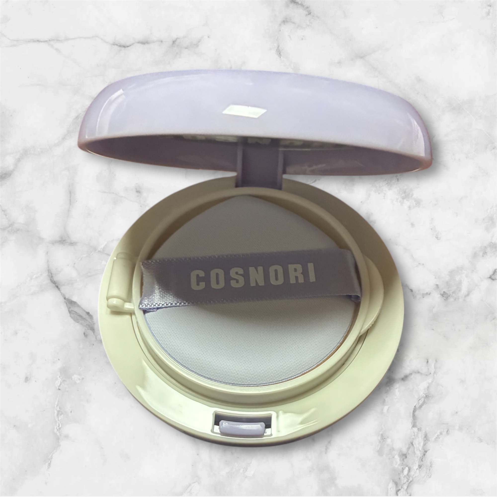 パンテノールバリアクッション/COSNORI/クッションファンデーションを使ったクチコミ（2枚目）