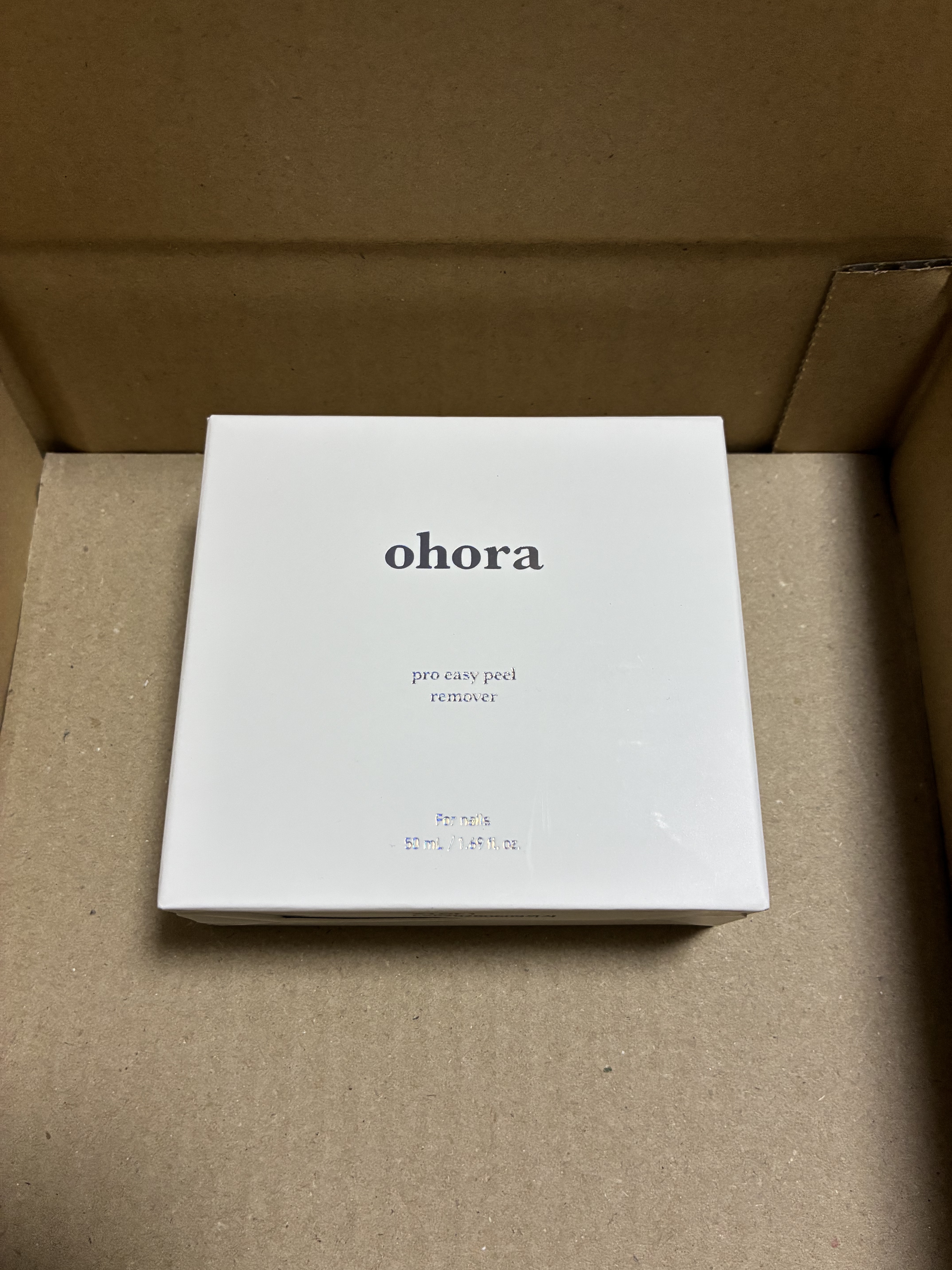 オホーラ プロイージーピールリムーバー/ohora/除光液を使ったクチコミ（1枚目）