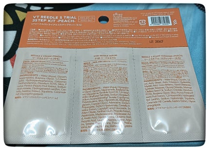 VTリードルSトライアル3ステップキッド/DAISO/その他スキンケアを使ったクチコミ(2枚目)