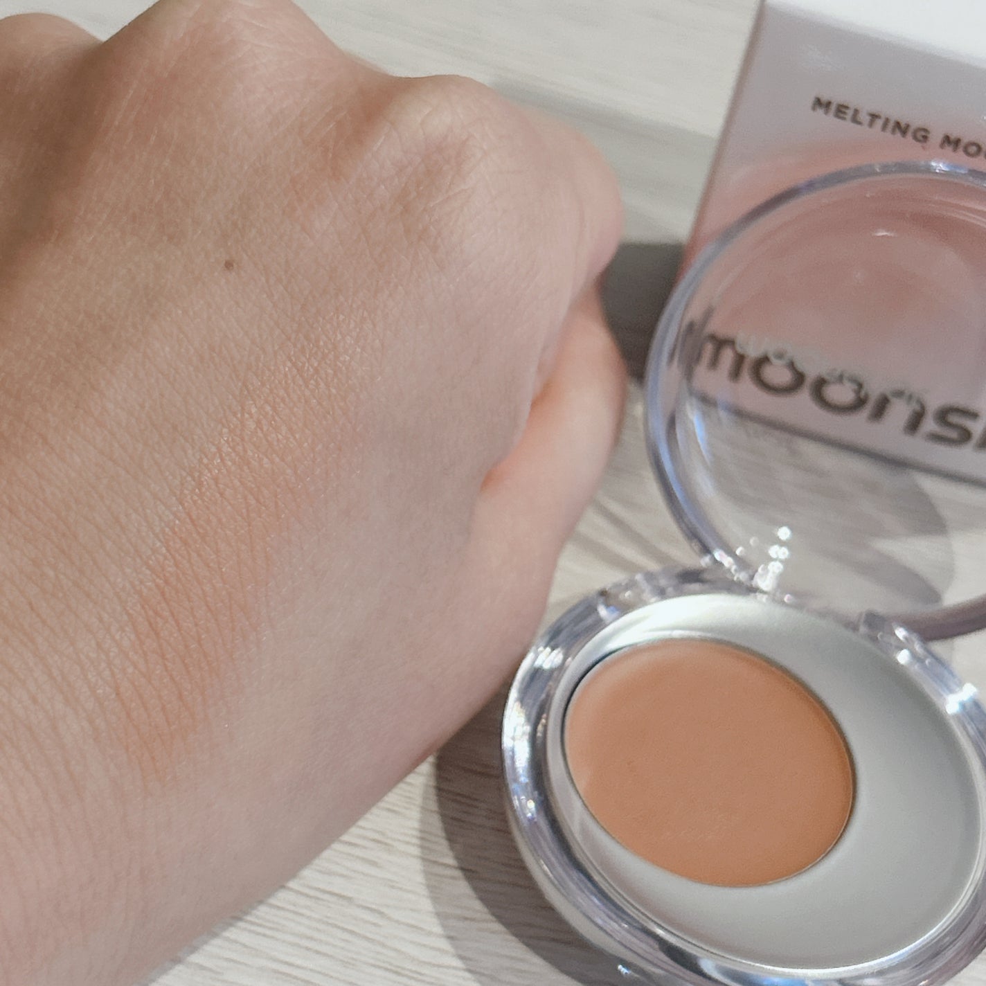 メルティングムードリップ&チーク/moonshot/ジェル・クリームチークを使ったクチコミ(3枚目)