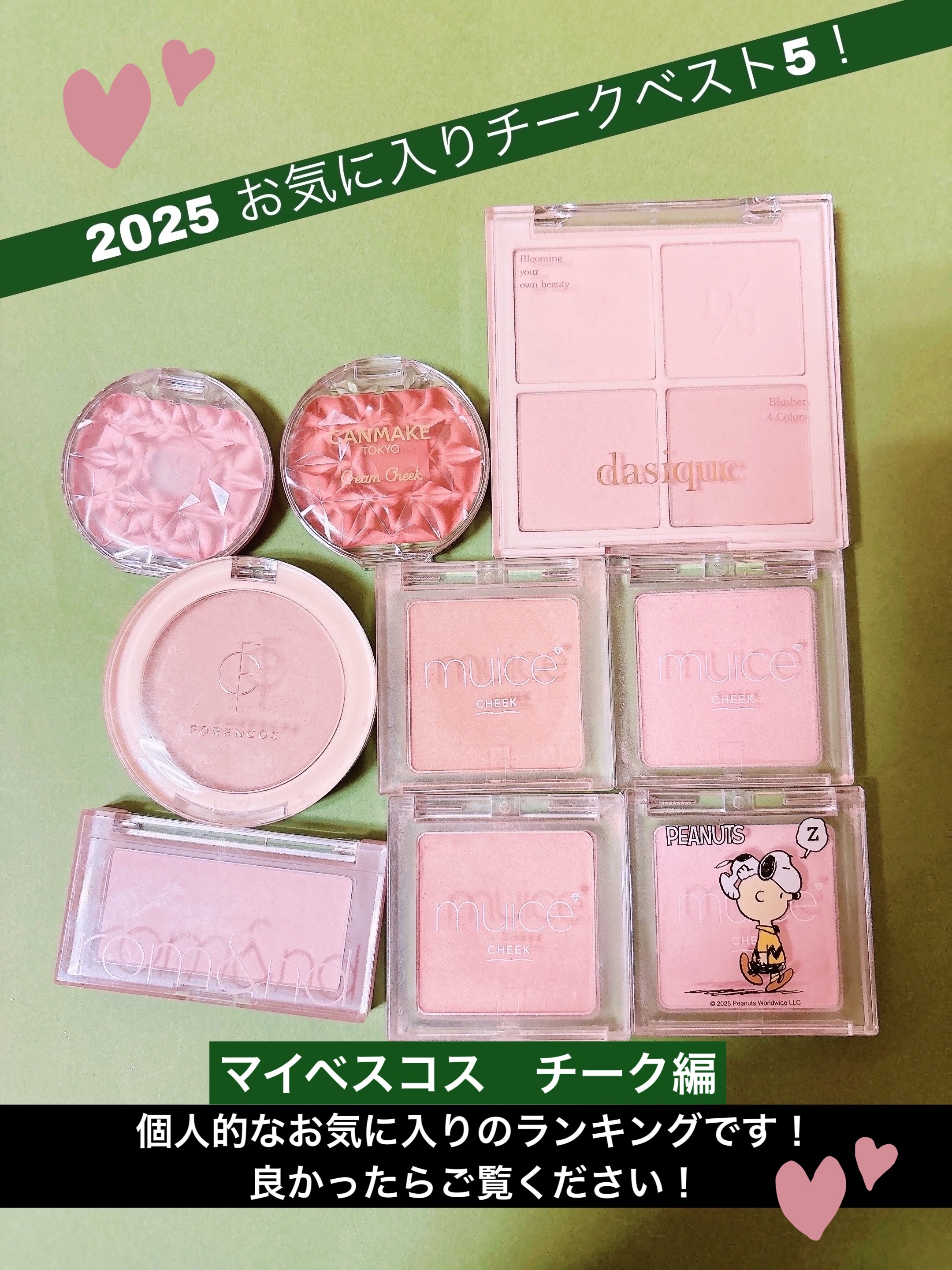 クリームチーク/キャンメイク/ジェル・クリームチークを使ったクチコミ（1枚目）