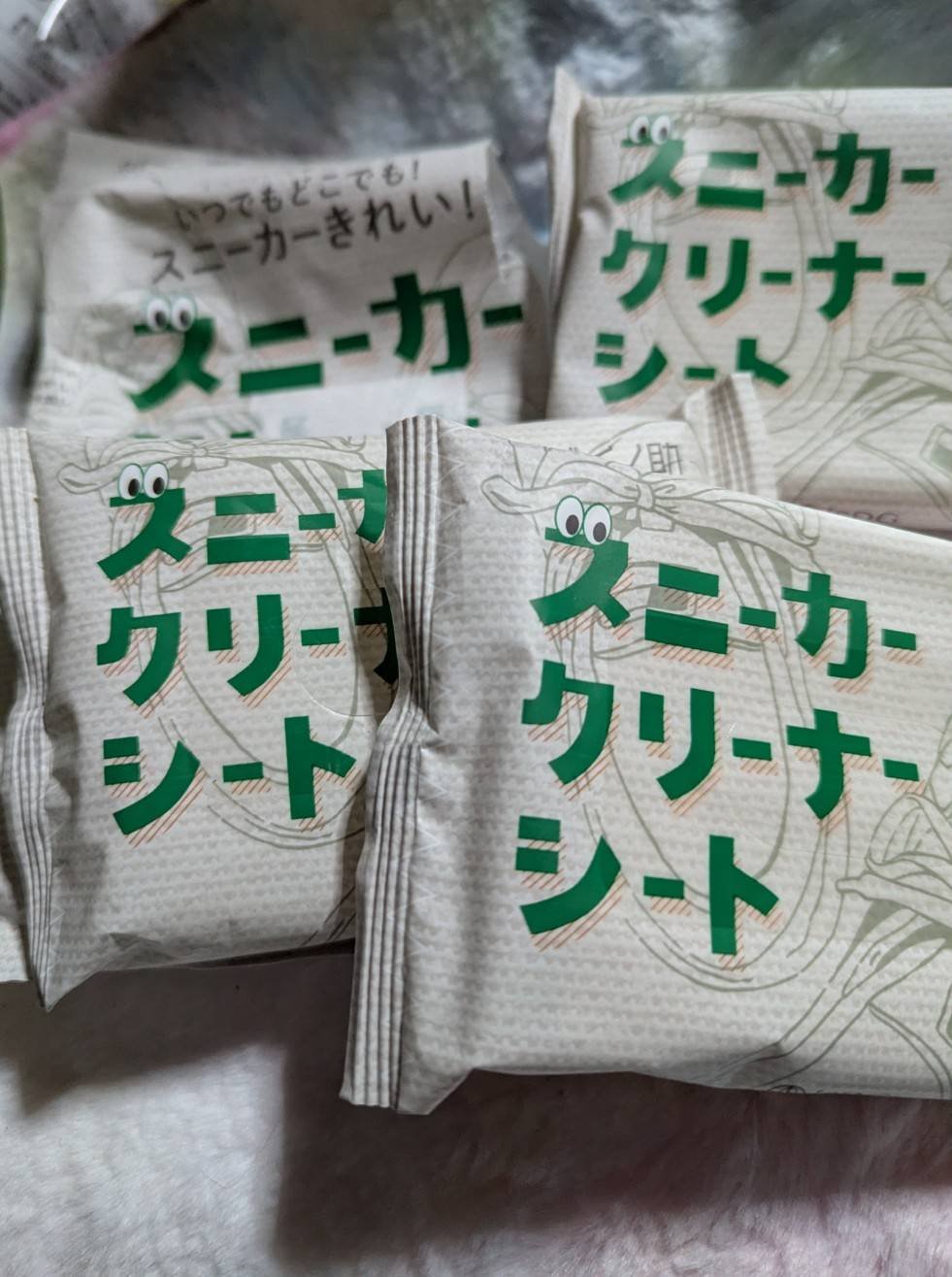 スニーカークリーナーシート/ｉSDG/その他ランドリー用品を使ったクチコミ（1枚目）