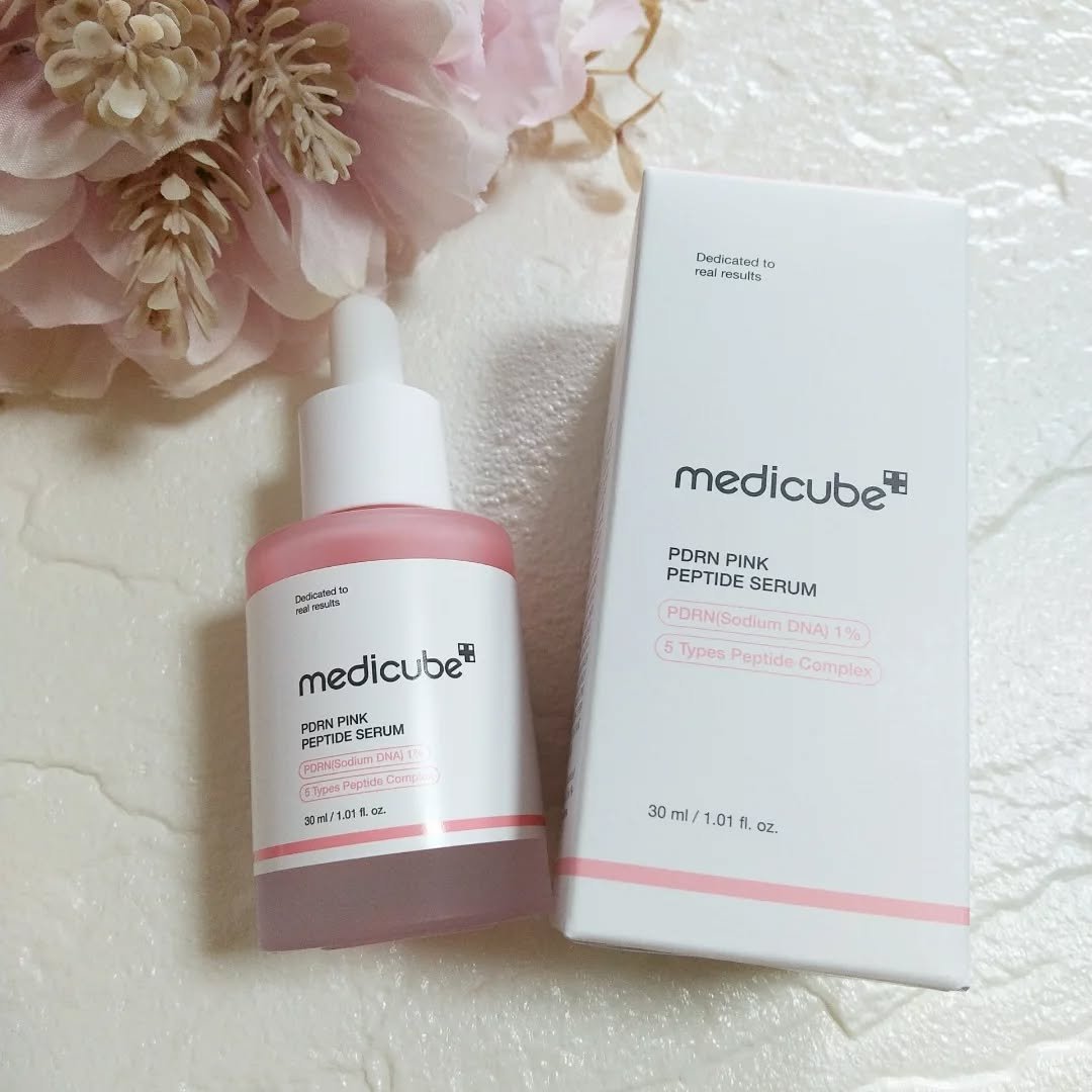 PDRNピンクアンプル PDRN 10,000ppm配合/MEDICUBE/美容液を使ったクチコミ（2枚目）