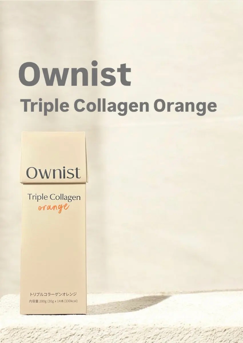 トリプルコラーゲン オレンジ/Ownist/美容サプリメントを使ったクチコミ（1枚目）