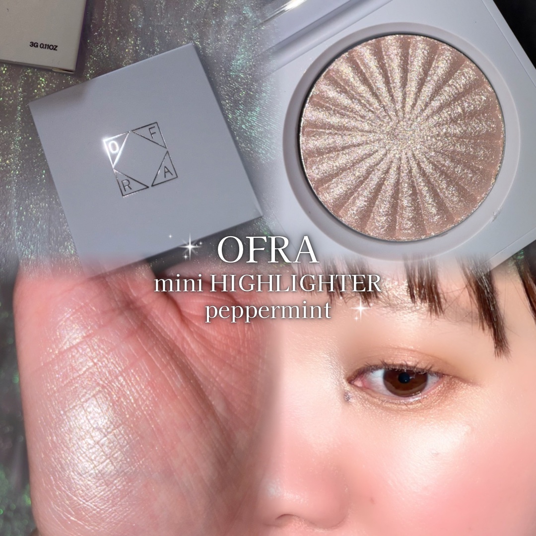 MINI HIGHLIGHTER/Ofra Cosmetics/パウダーハイライトを使ったクチコミ（2枚目）