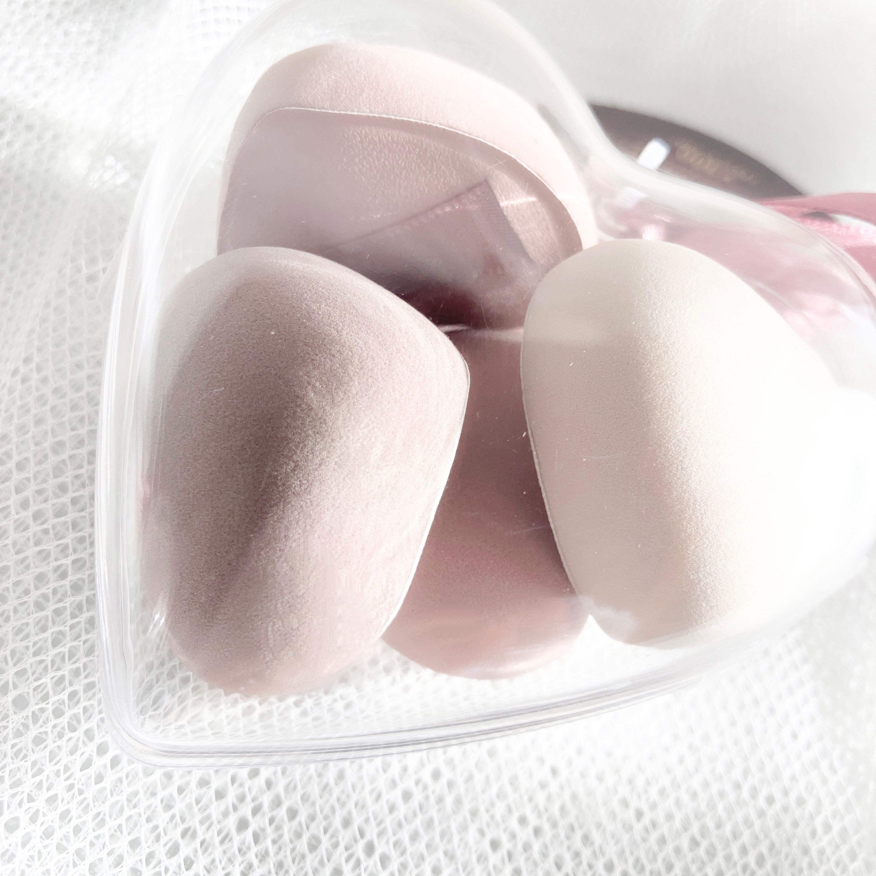 ミニクッションパフ4個セット/and us/パフ・スポンジを使ったクチコミ（1枚目）