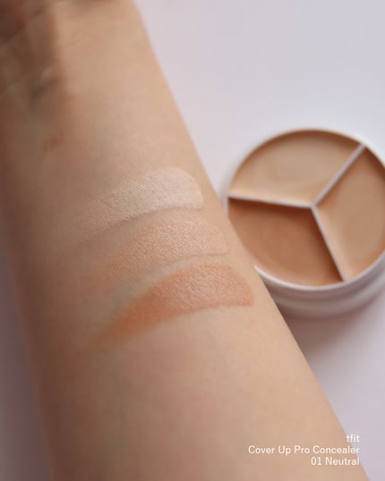 カバーアッププロコンシーラー/TFIT/パレットコンシーラーを使ったクチコミ(3枚目)