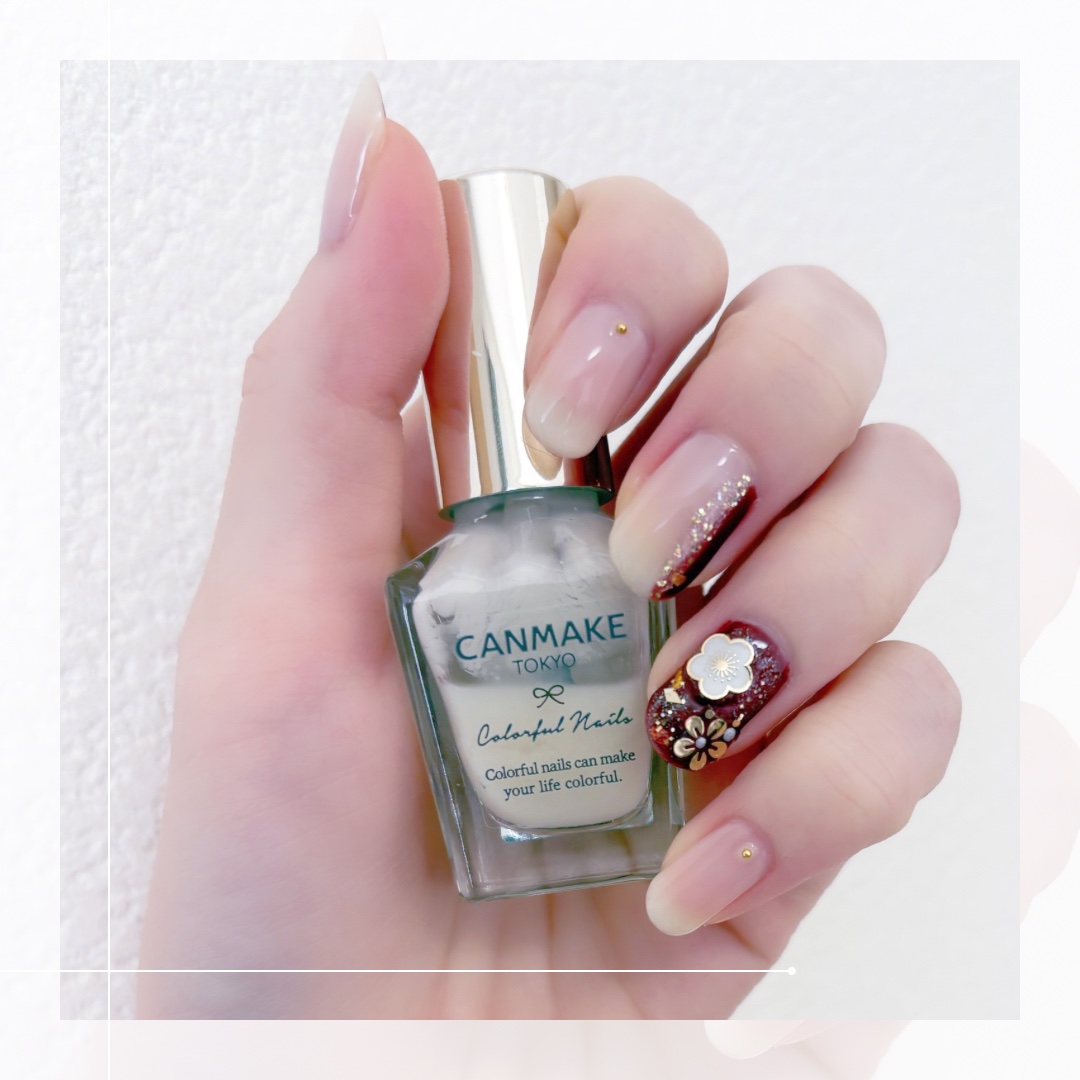 カラフルネイルズ/キャンメイク/マニキュアを使ったクチコミ（3枚目）