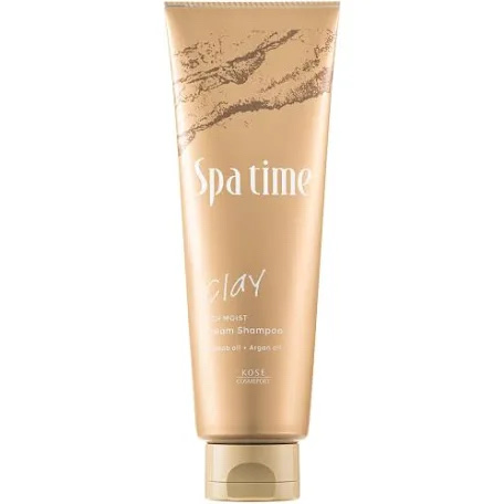 スパタイム クリームシャンプー （ディープクレンジング）/Spa time/市販シャンプーを使ったクチコミ（2枚目）