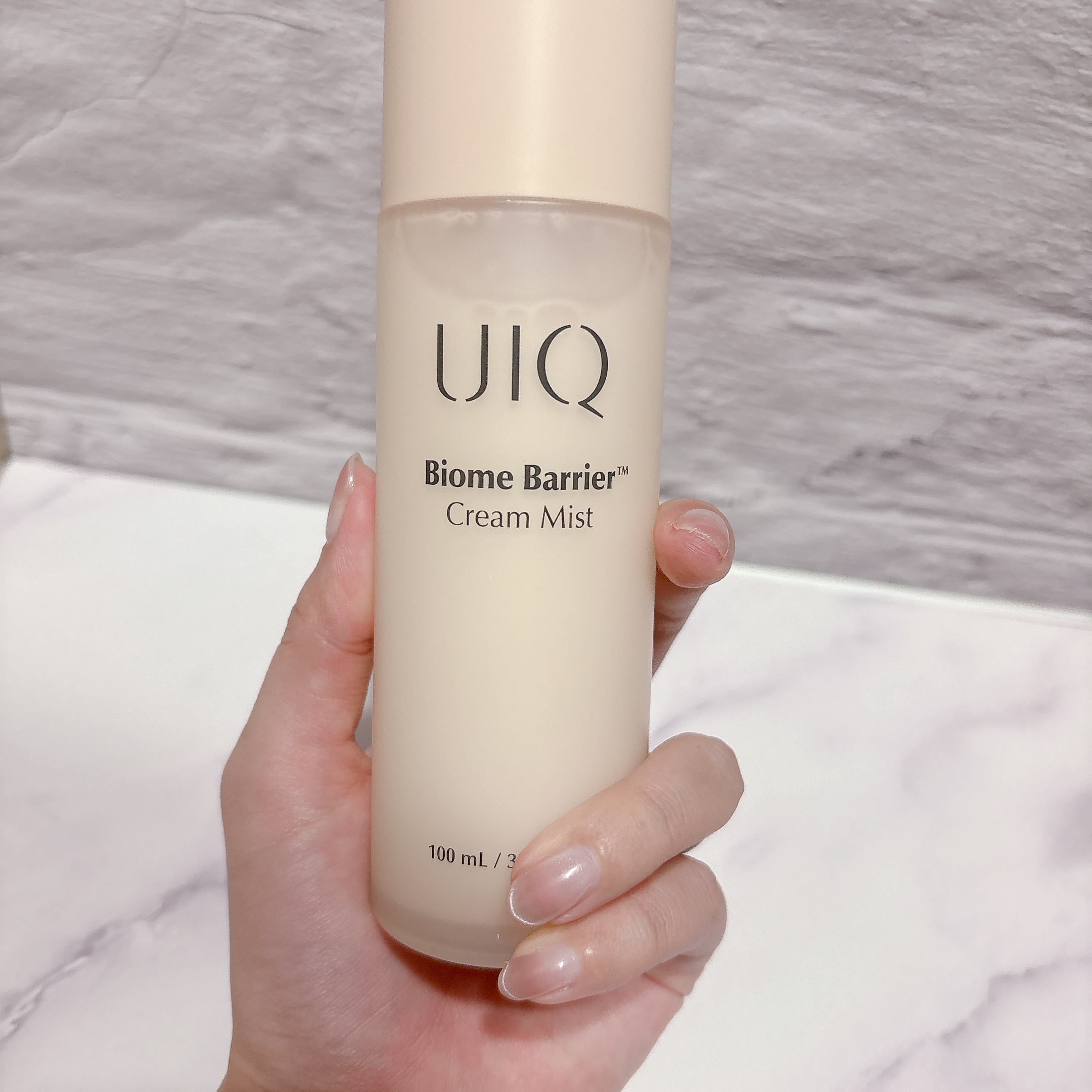バイオームバリア クリームミスト/UIQ/ミスト状化粧水を使ったクチコミ（1枚目）