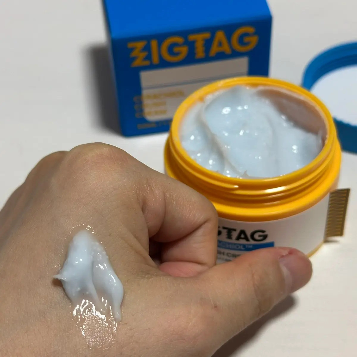 セラチオール クラッシュ クリーム/ZIGTAG/フェイスクリームを使ったクチコミ（2枚目）