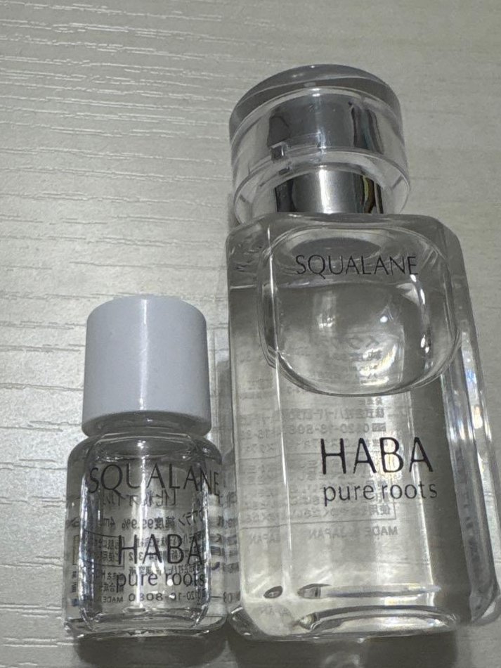 高品位「スクワラン」/HABA/フェイスオイルを使ったクチコミ（1枚目）