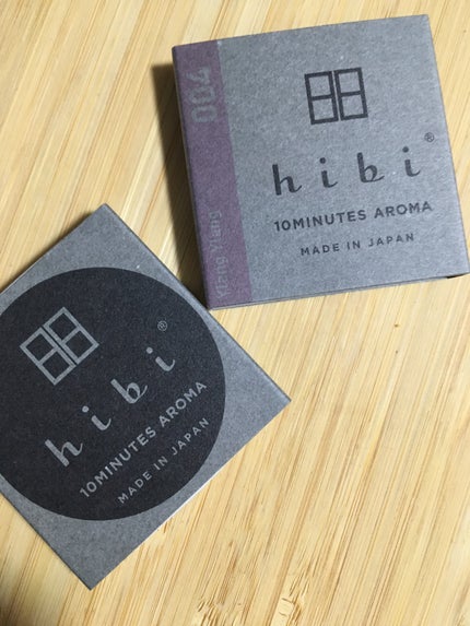 hibi hibi お香スティックのクチコミ「hibi お香スティック
手軽に使えるお香スティックでマッチがそのままお香になってます!
.....」(1枚目)