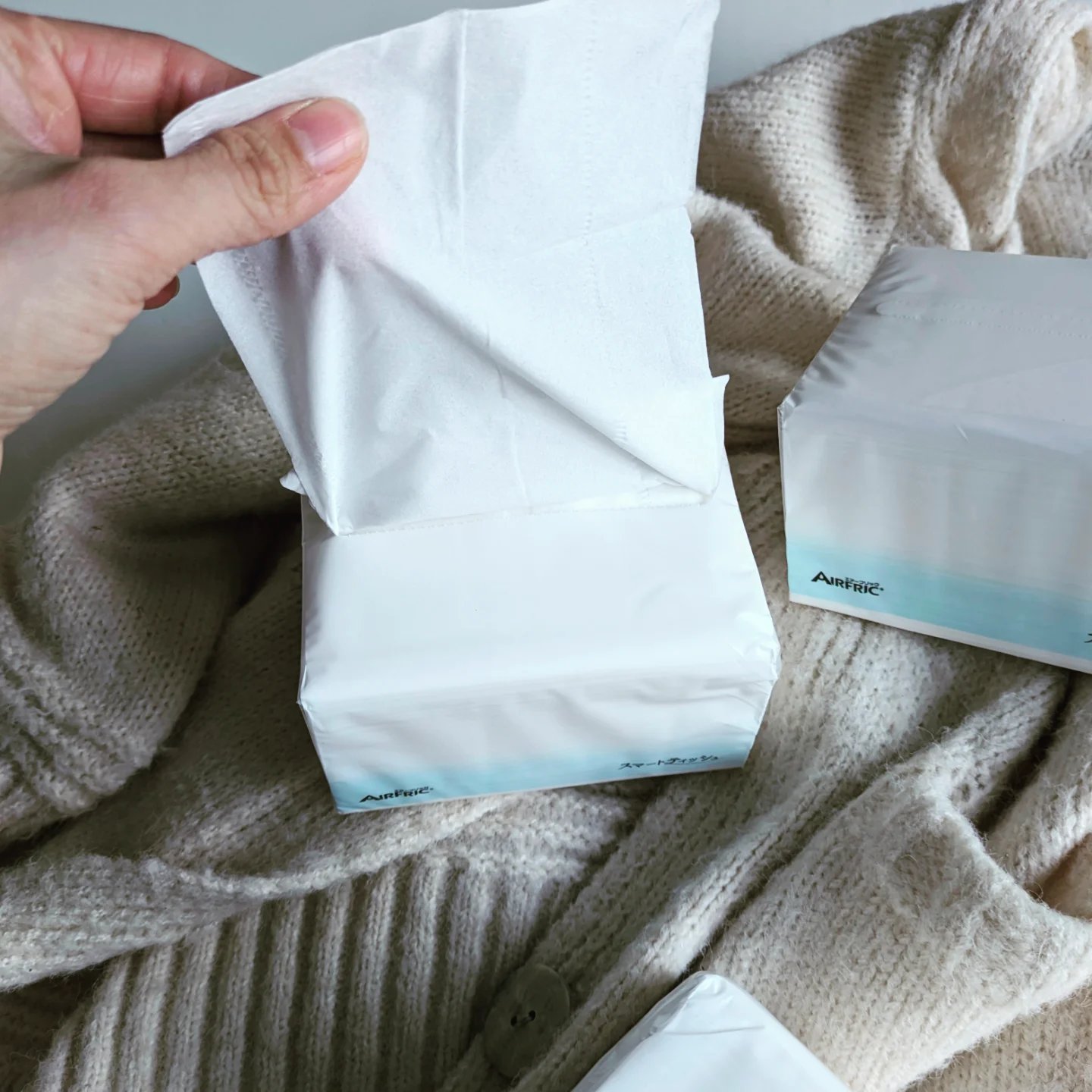 スマートティッシュ/AIRFRIC/ティッシュを使ったクチコミ（3枚目）