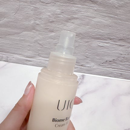 バイオームバリア クリームミスト/UIQ/ミスト状化粧水を使ったクチコミ(2枚目)