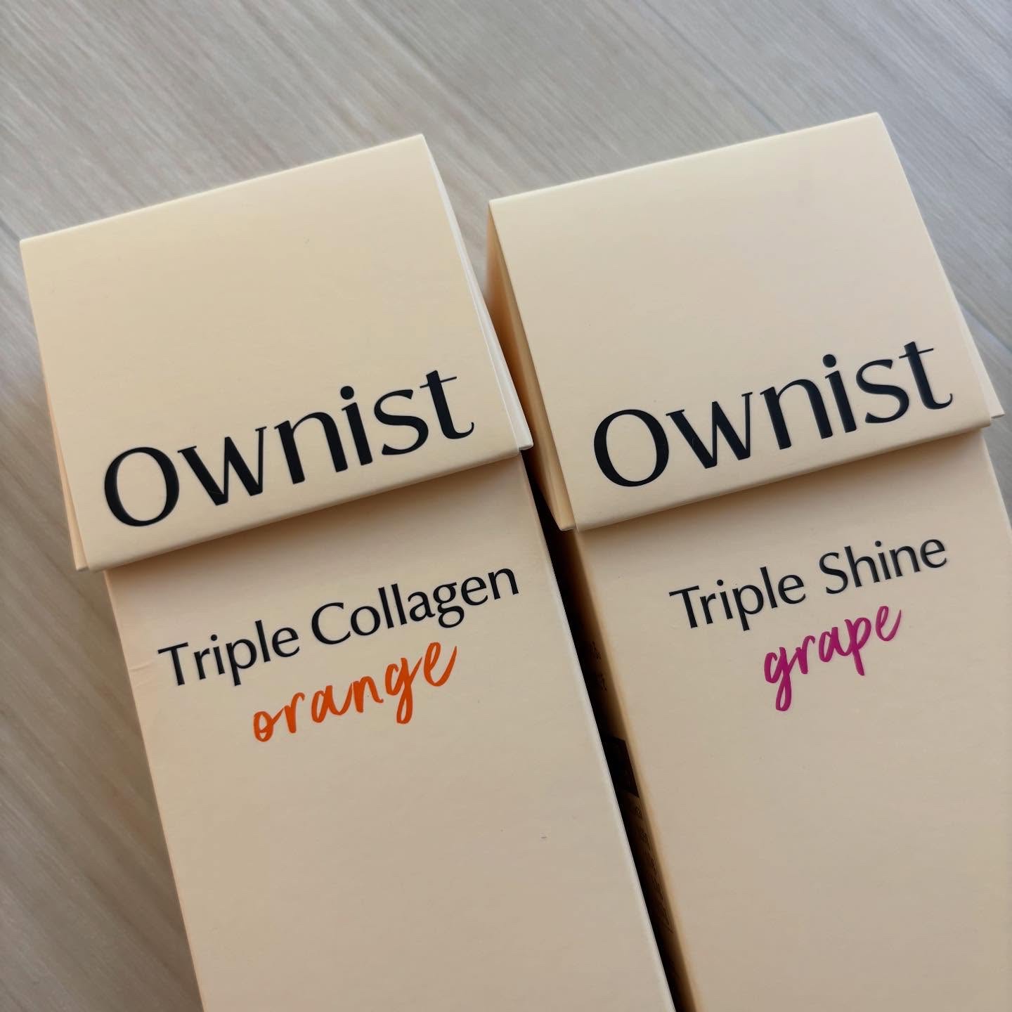 トリプルシャイン グレープ/Ownist/美容サプリメントを使ったクチコミ（1枚目）