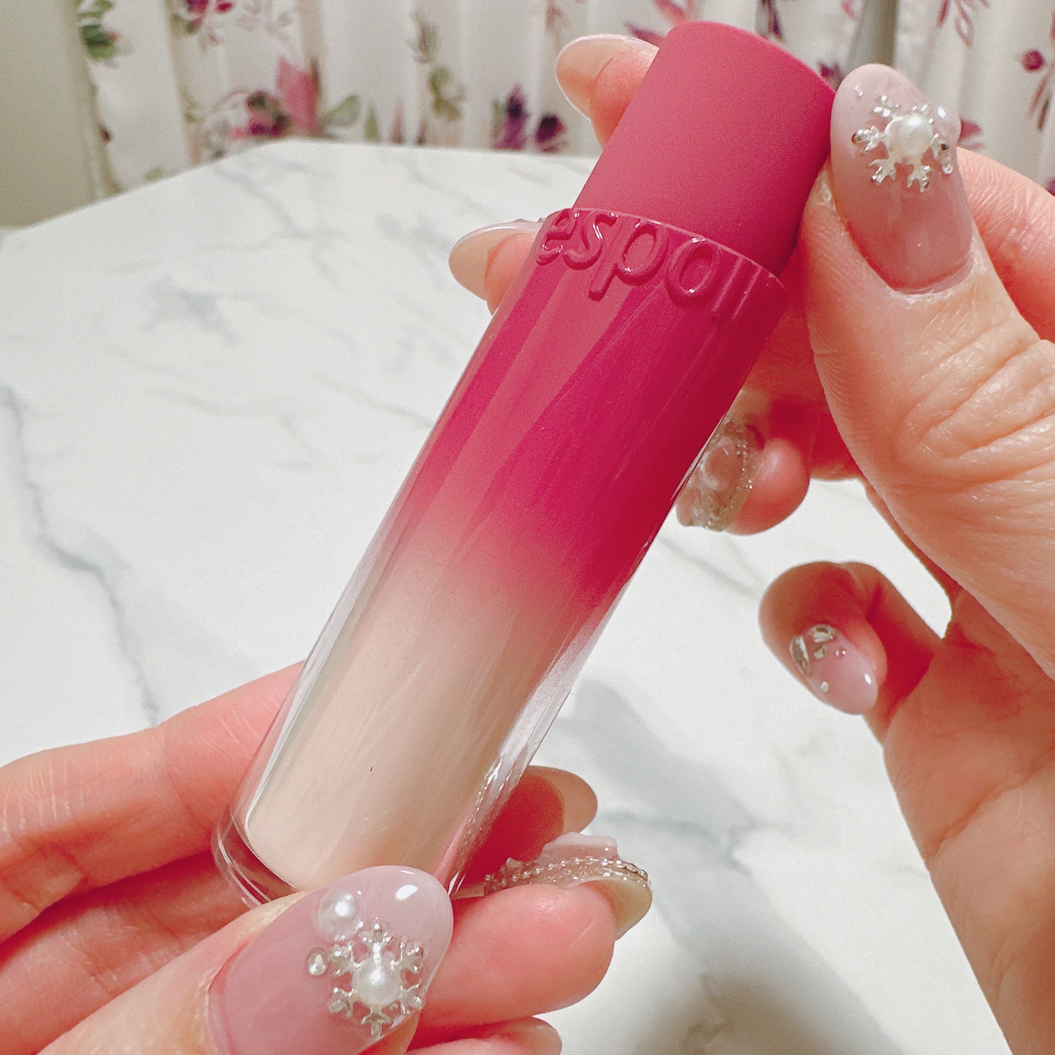 ノーウェアリップスティックバーミンググロー/espoir/口紅を使ったクチコミ（1枚目）