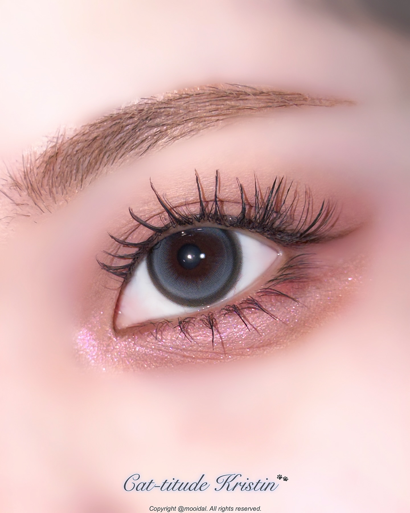 Cat-titude Kristin/Hapa kristin/ワンデー（１DAY）カラコンを使ったクチコミ（2枚目）