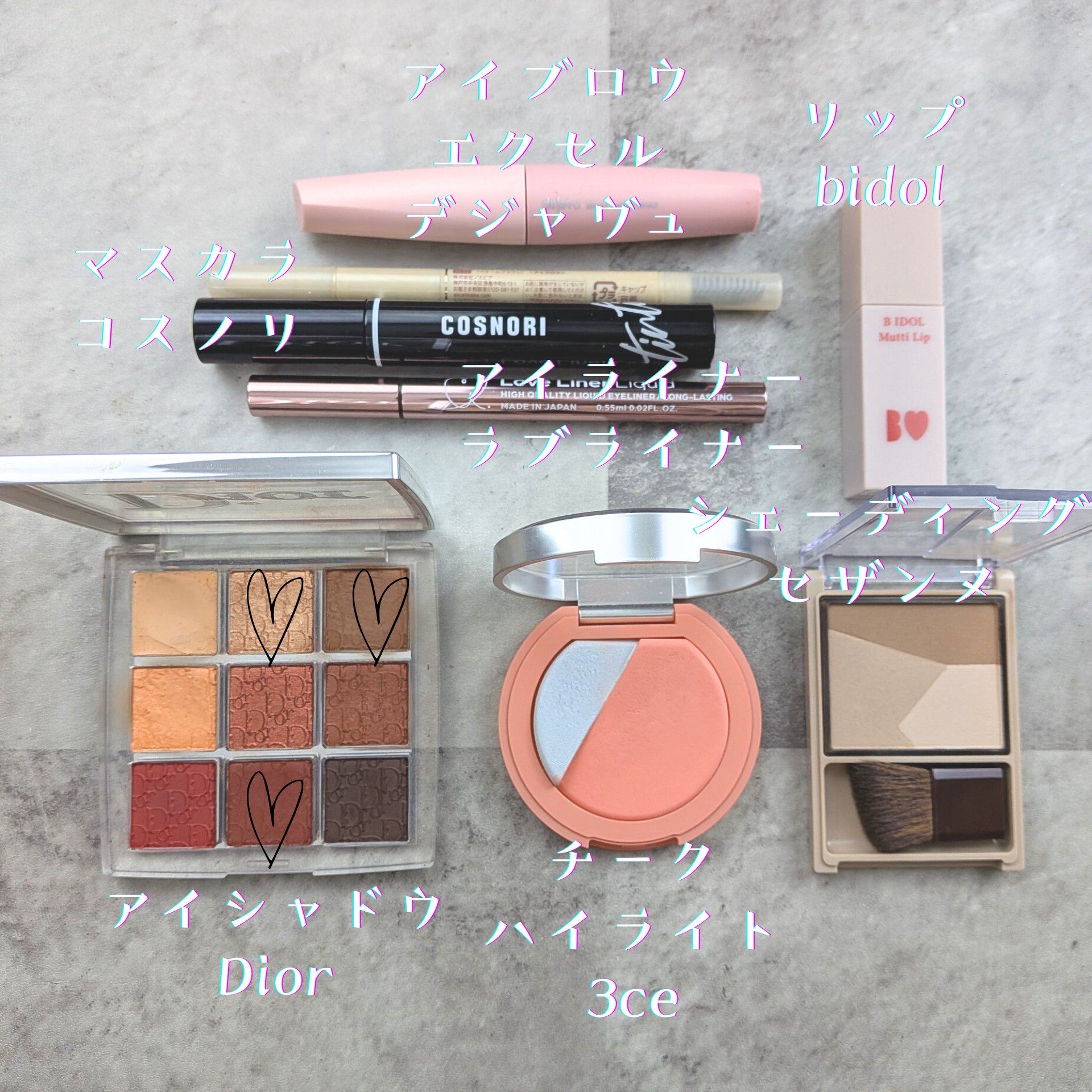 3CE ブラッシュライター/3CE/パウダーチークを使ったクチコミ（2枚目）