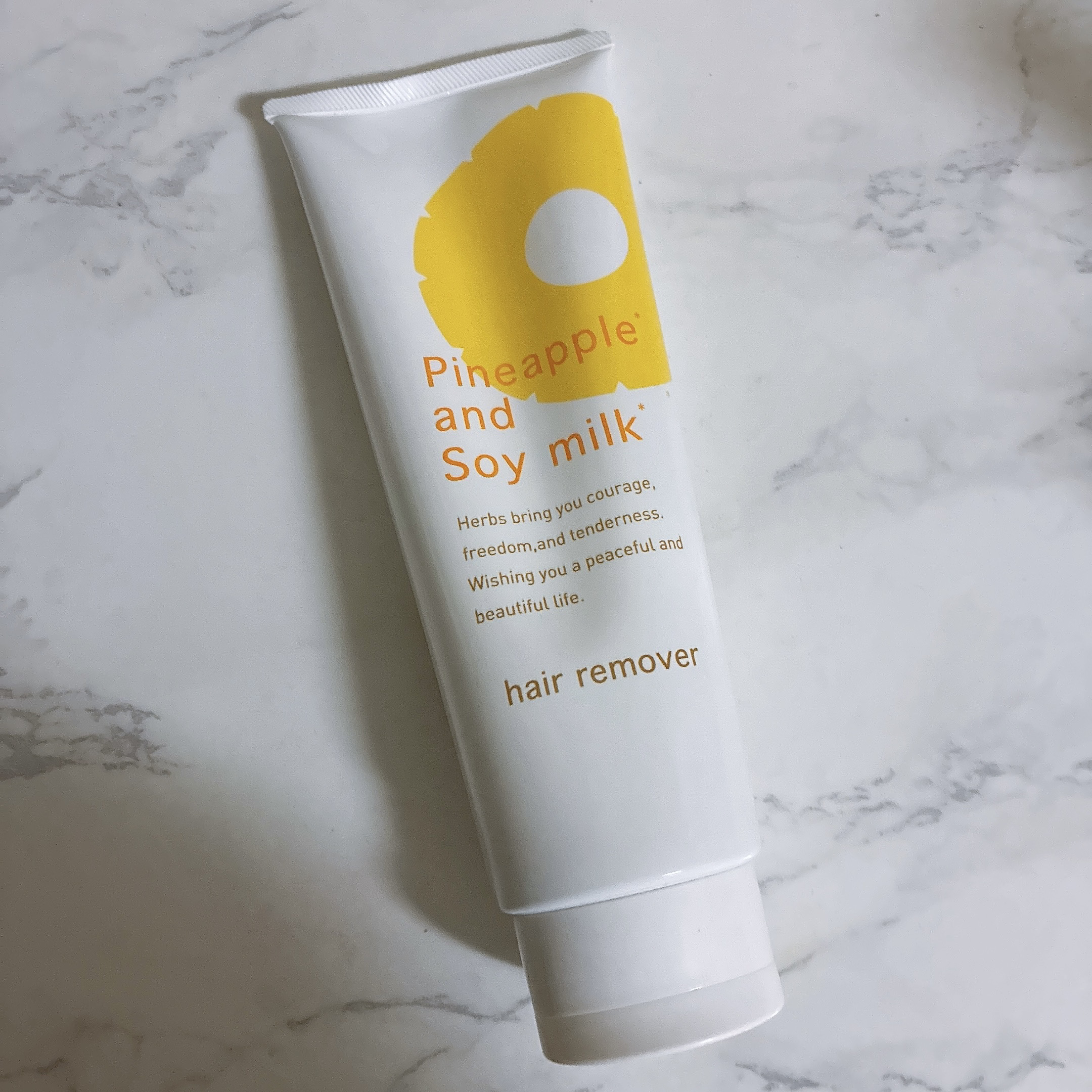 パイナップル豆乳除毛クリーム/鈴木ハーブ研究所/除毛クリームを使ったクチコミ（1枚目）
