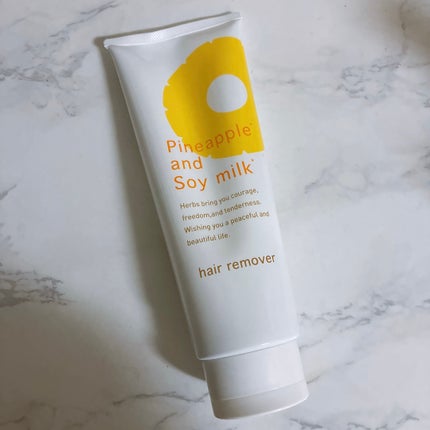 パイナップル豆乳除毛クリーム/鈴木ハーブ研究所/除毛クリームを使ったクチコミ(1枚目)