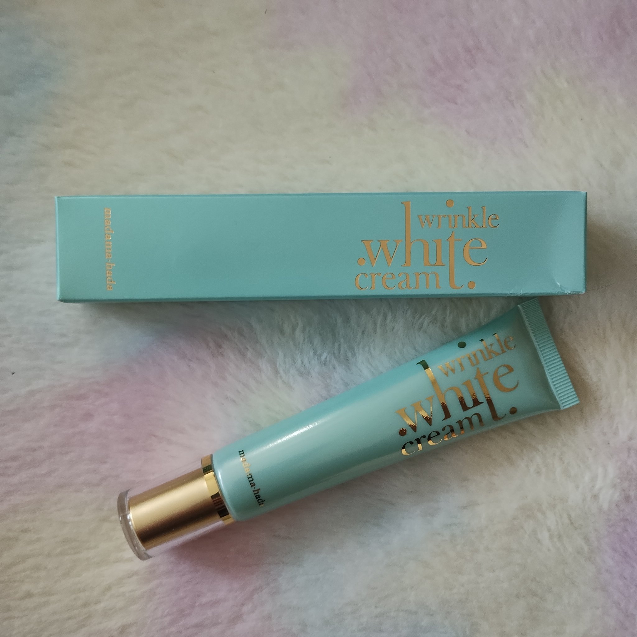 薬用リンクルホワイトクリーム/madama･hada（真珠肌）/フェイスクリームを使ったクチコミ（1枚目）