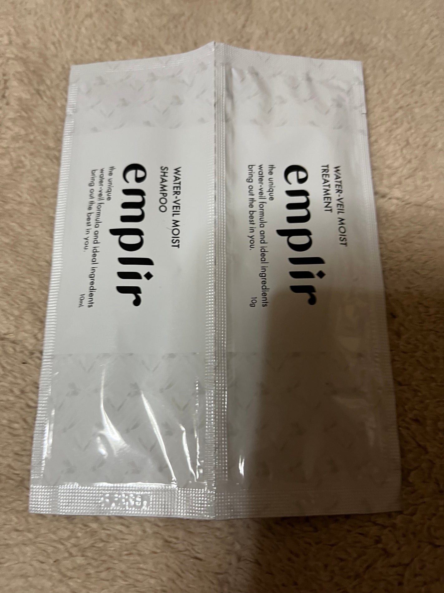 ウォーターベール モイストシャンプー/トリートメント/emplir/市販シャンプーを使ったクチコミ(1枚目)